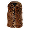 Leopard Hooded Vest - Denny's