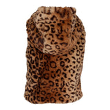 Leopard Hooded Vest - Denny's