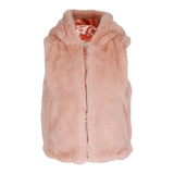 Hooded Fur Vest - Denny's