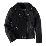Faux Leather Moto Jacket - Denny's