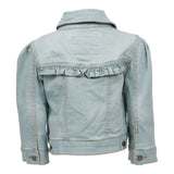 Ruffle Denim Jacket - Denny's