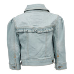 Ruffle Denim Jacket - Denny's