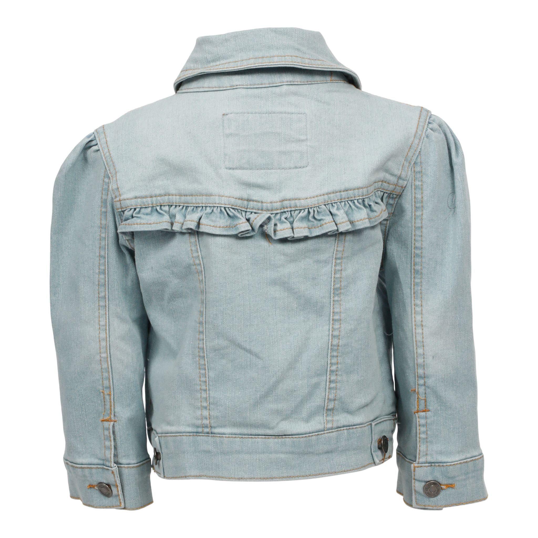 Ruffle Denim Jacket - Denny's