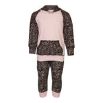 2 Piece Pink Floral Hoodie Set - Denny's