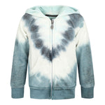 Indigo Surf Tie Dye Zip Sweatshirt - Denny's