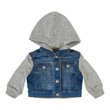 Indigo Hooded Trucker Jacket - Denny's