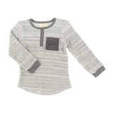 Parker Thermal Stripe Henley - Denny's
