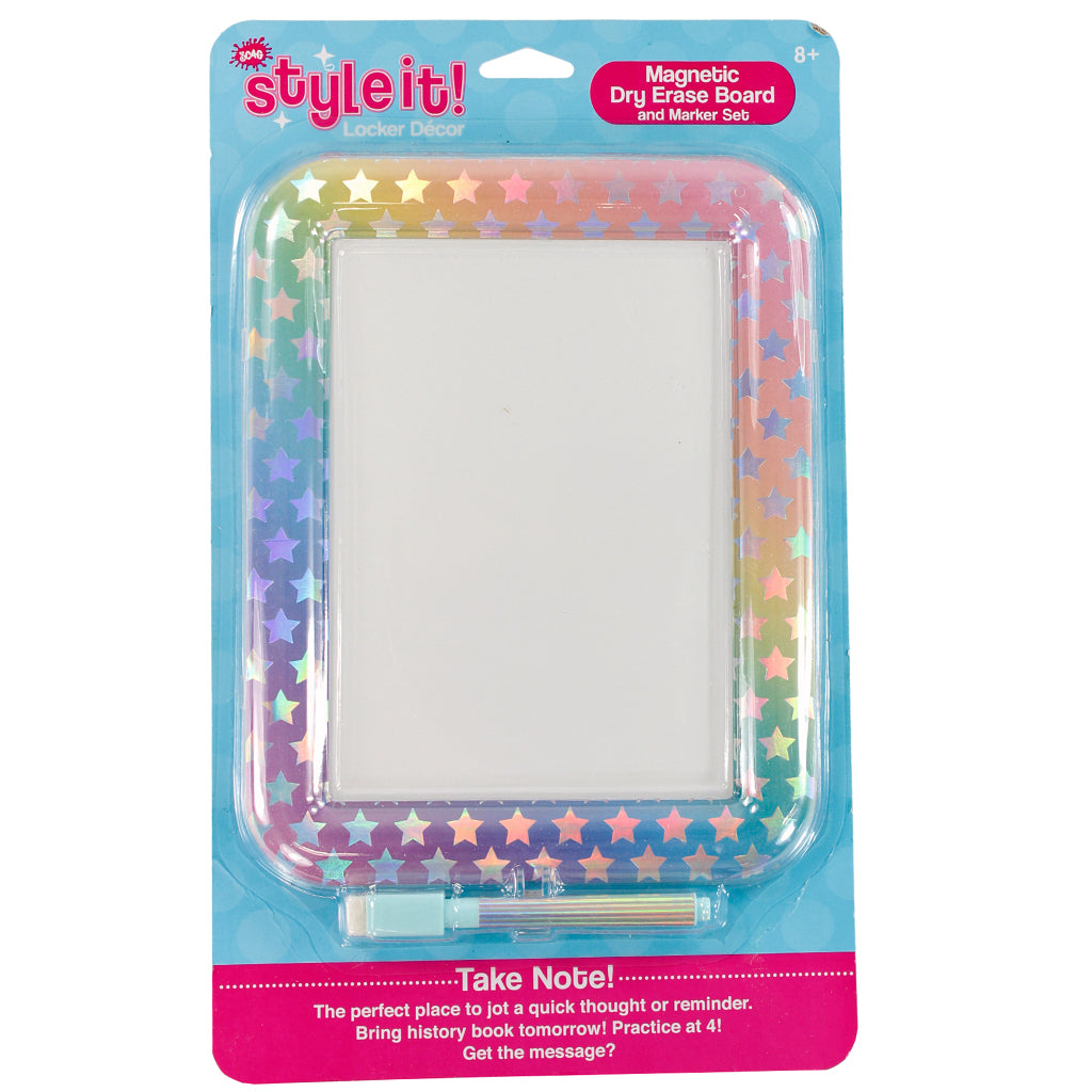 Unicorn Stars Dry Erase Board - Denny's