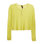 Drop Shoulder Thermal Henley - Denny's