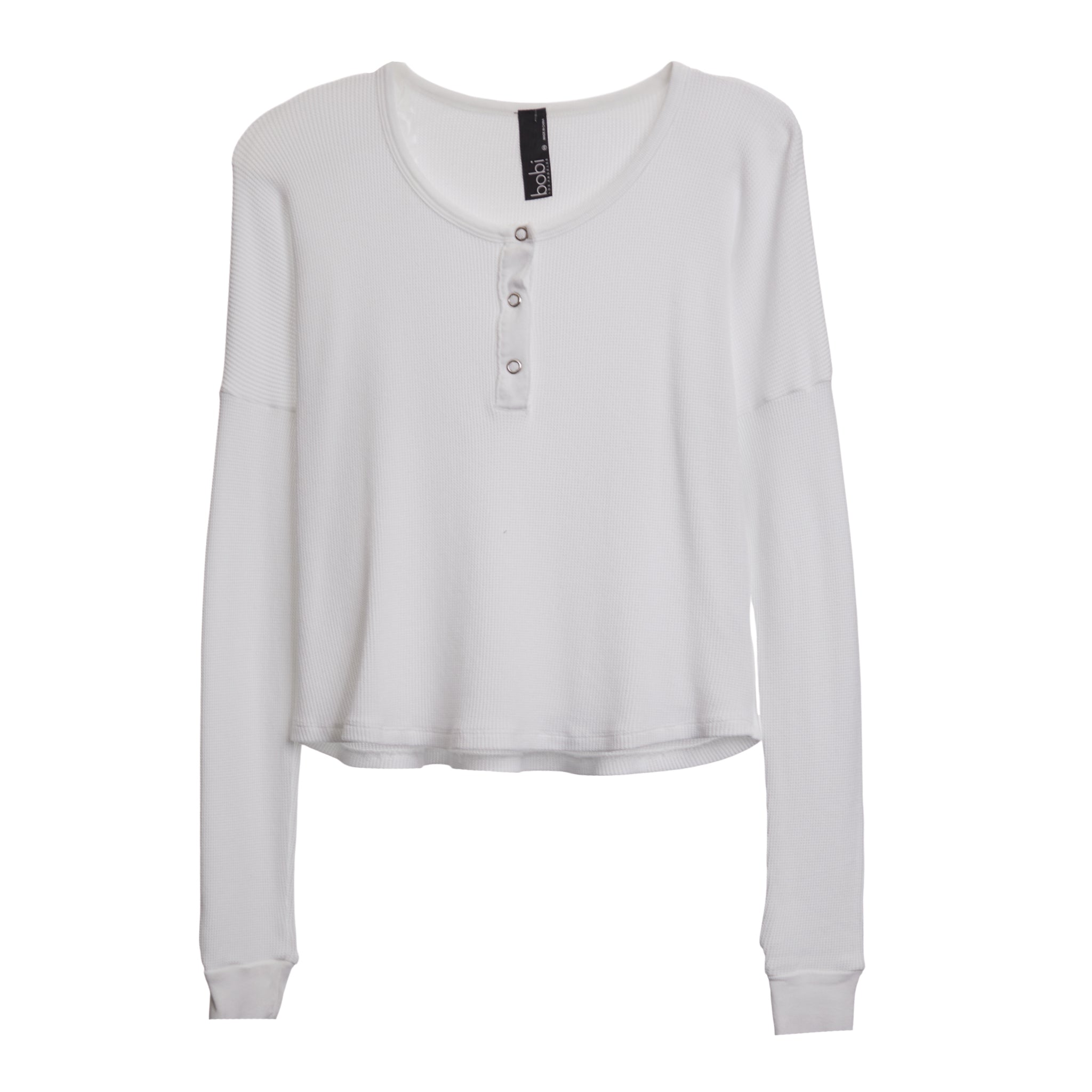 Drop Shoulder Thermal Henley - Denny's