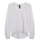 Raw Edge Jersey Top - Denny's
