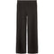 Cozy Heathered Knit Wide Leg Pant - Denny's