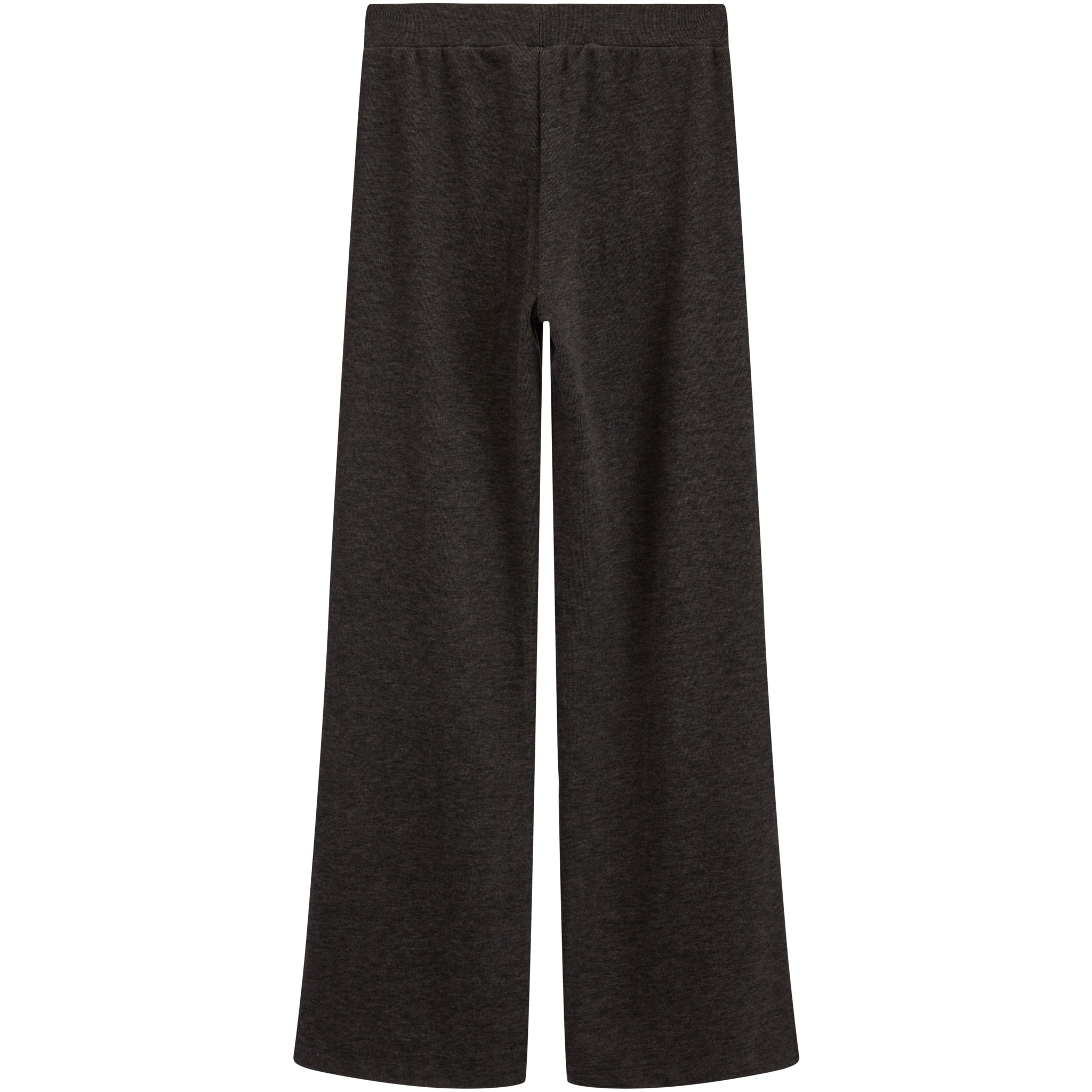 Cozy Heathered Knit Wide Leg Pant - Denny's