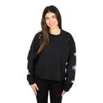 Evil Eye Ripped Sweatshirt - Denny's