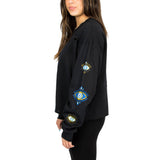 Evil Eye Ripped Sweatshirt - Denny's