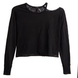 Asymmetric Cold Shoulder Tee - Denny's