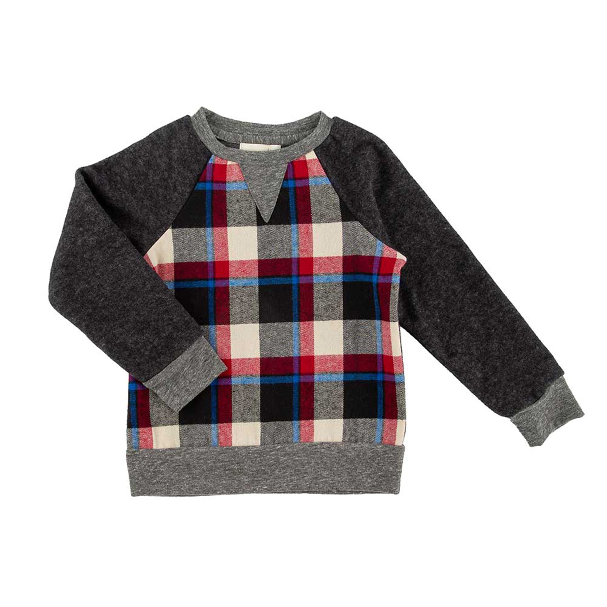Iggy Peppermint Flannel Sweatshirt - Denny's