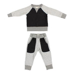 Two Piece Set with Sweatpant & Pant with Pockets - Denny's