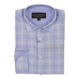 Azurre Plaid Dress Shirt - Denny's