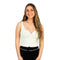 Split Neck Cropped Tank - Denny's
