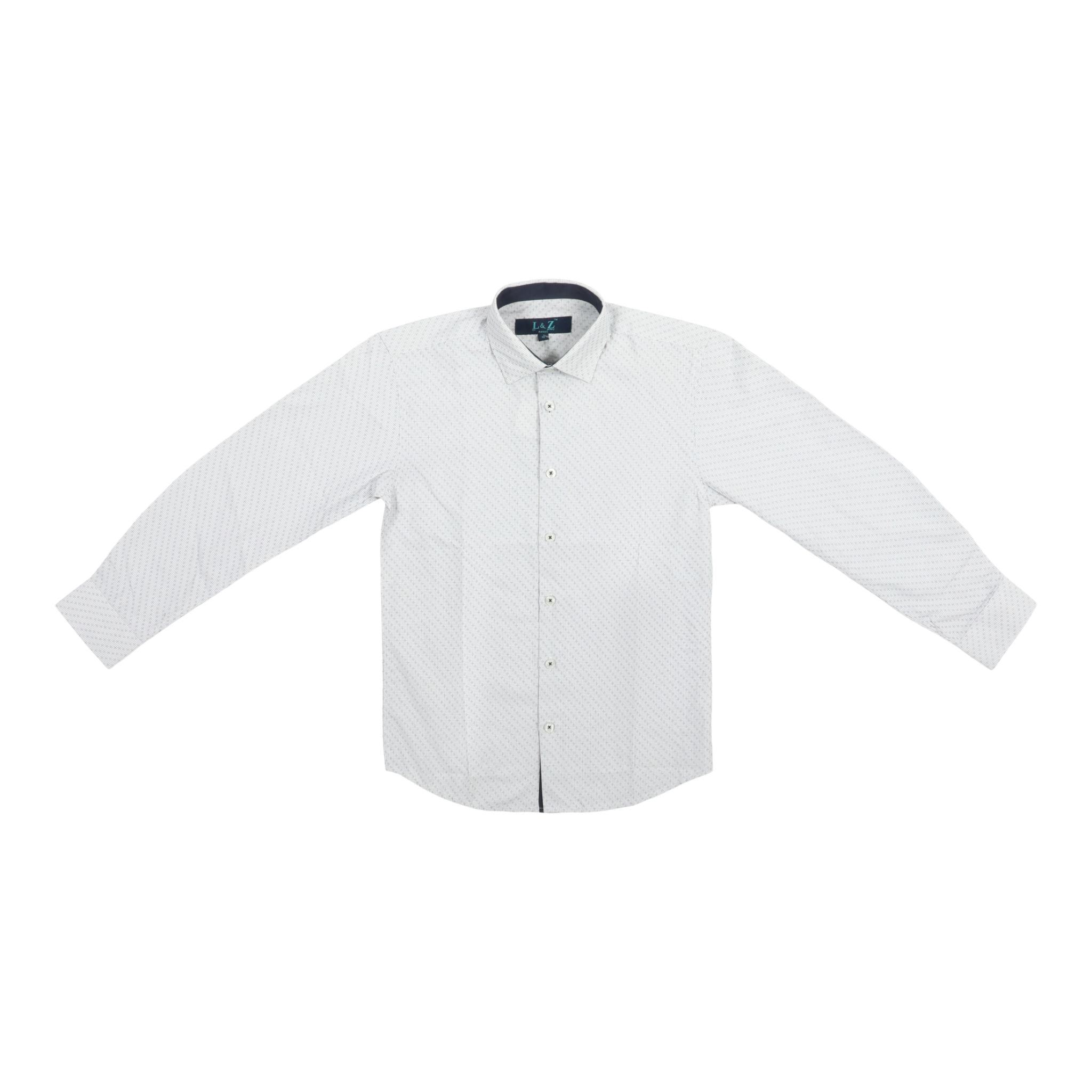Cross Hair Check Dress Shirt - Denny's