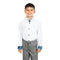 White with Camo Dress Shirt - Denny's