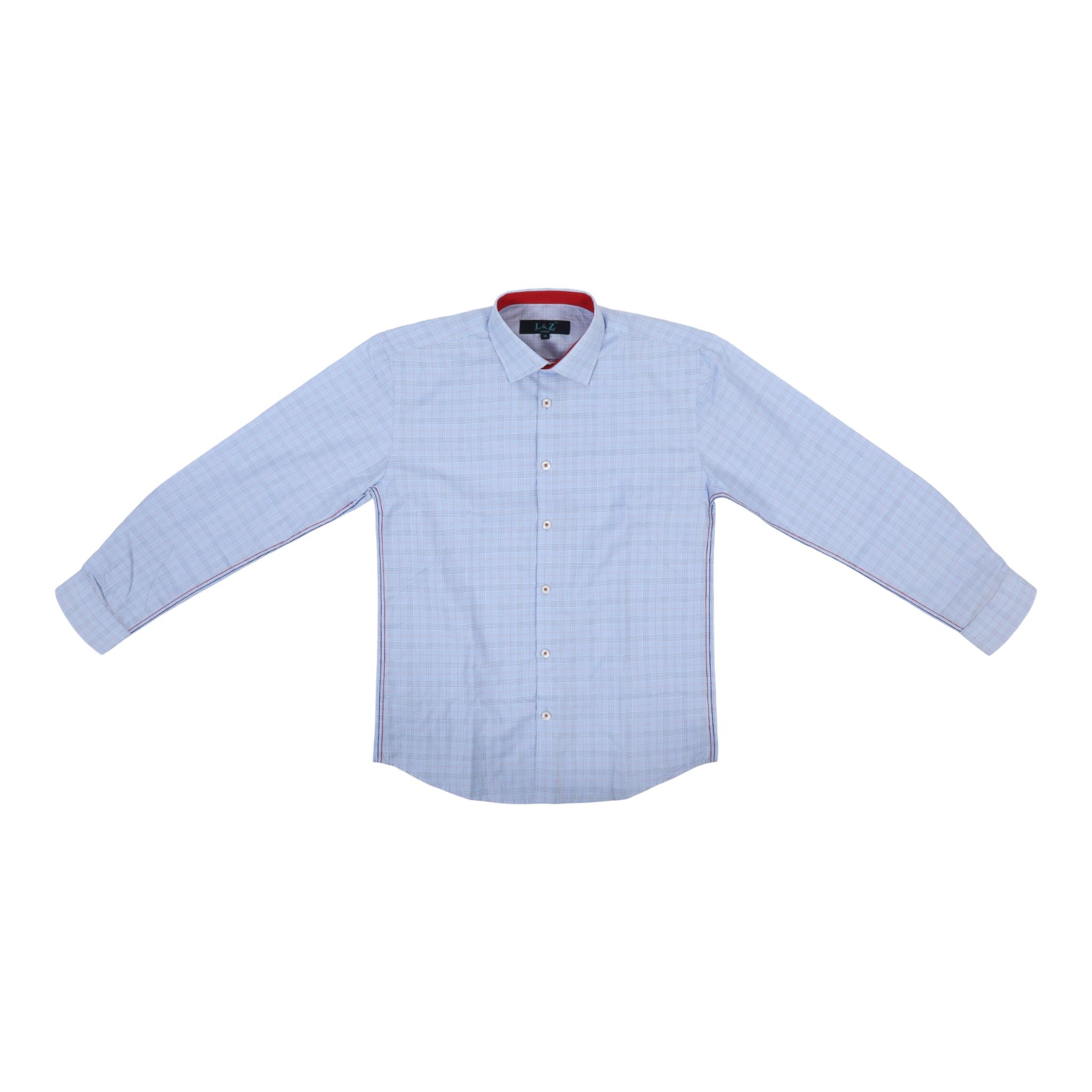 Preppy Plaid Dress Shirt - Denny's