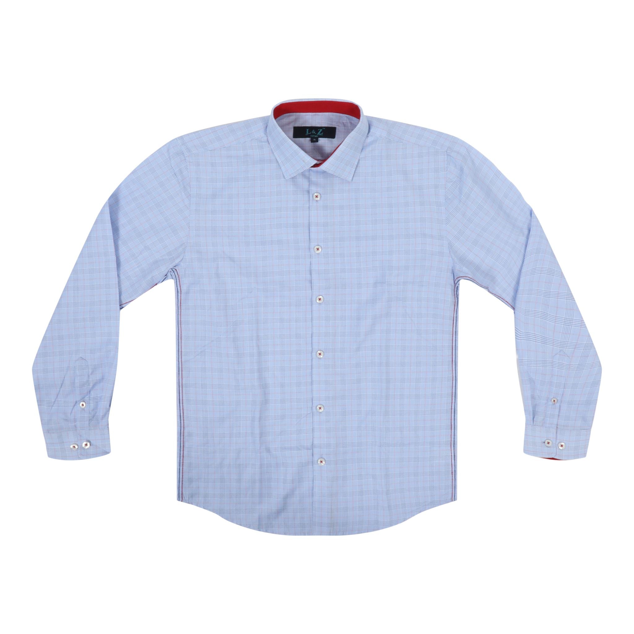 Preppy Plaid Dress Shirt - Denny's