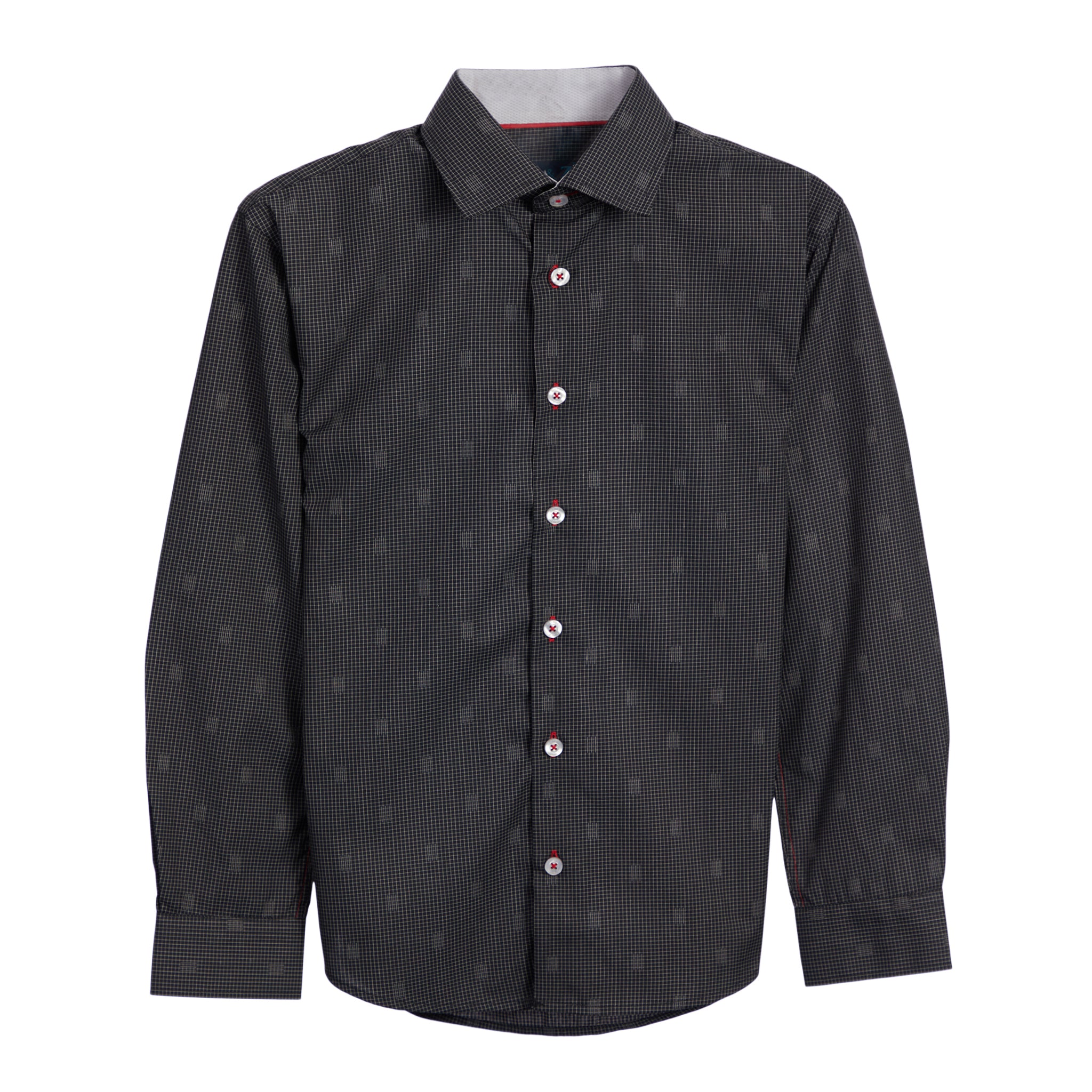 Window Stitch Check Dress Shirt - Denny's