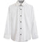 White & Black Plaid Cuff Dress Shirt - Denny's