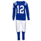 Blue & White Football Two Piece PJ Set - Denny's