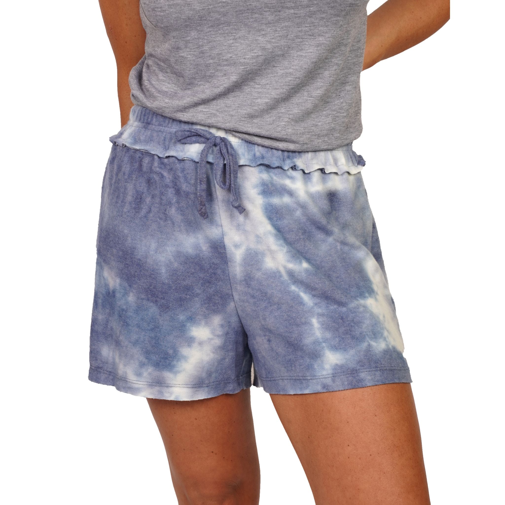 Blue Tonal Brushed Short - Denny's