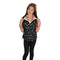 Reversible Silver & Black Star Vest - Denny's