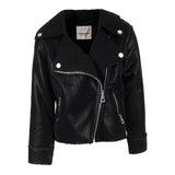 Suede Moto Jacket - Denny's