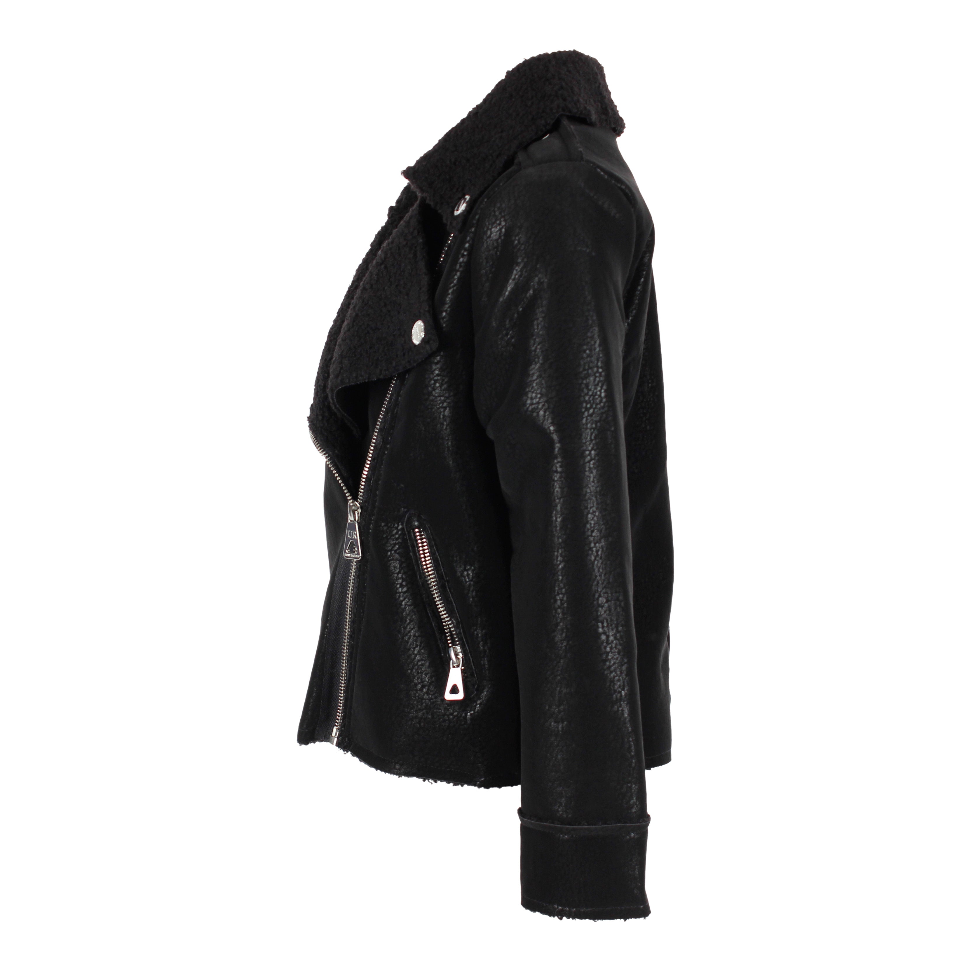 Leather Moto jacket - Denny's