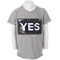 Short Sleeve Tee with Tie & Yes/No Sequin - Denny's