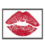 Red Lips Vinyl Sticker - Denny's
