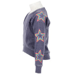Sweatshirt with Neon Stars - Denny's
