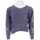 Sweatshirt with Neon Stars - Denny's