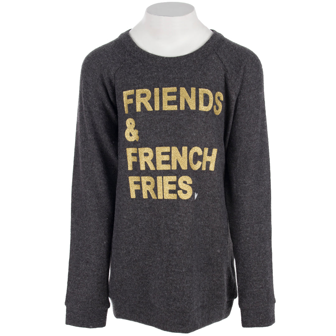 Hacci Top with Friends and French Fries - Denny's