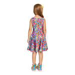 Rainbow Sprinkles Skater Dress - Denny's
