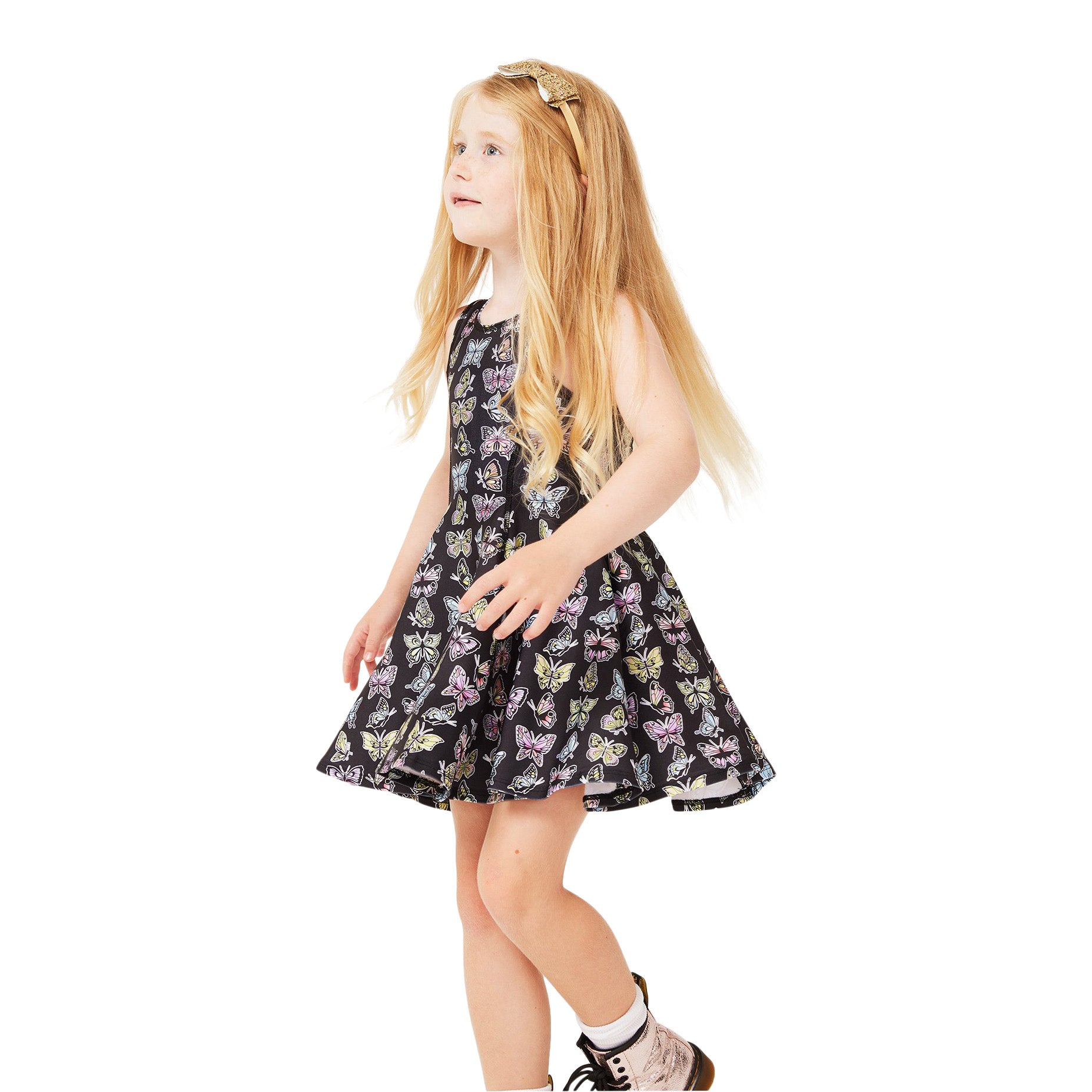 Charmsters Butterflies Skater Dress - Denny's