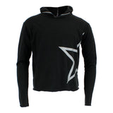 Long Sleeve Jersey Hoody with Silver Star - Denny's