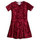 Crushed Velvet Dress - Denny's