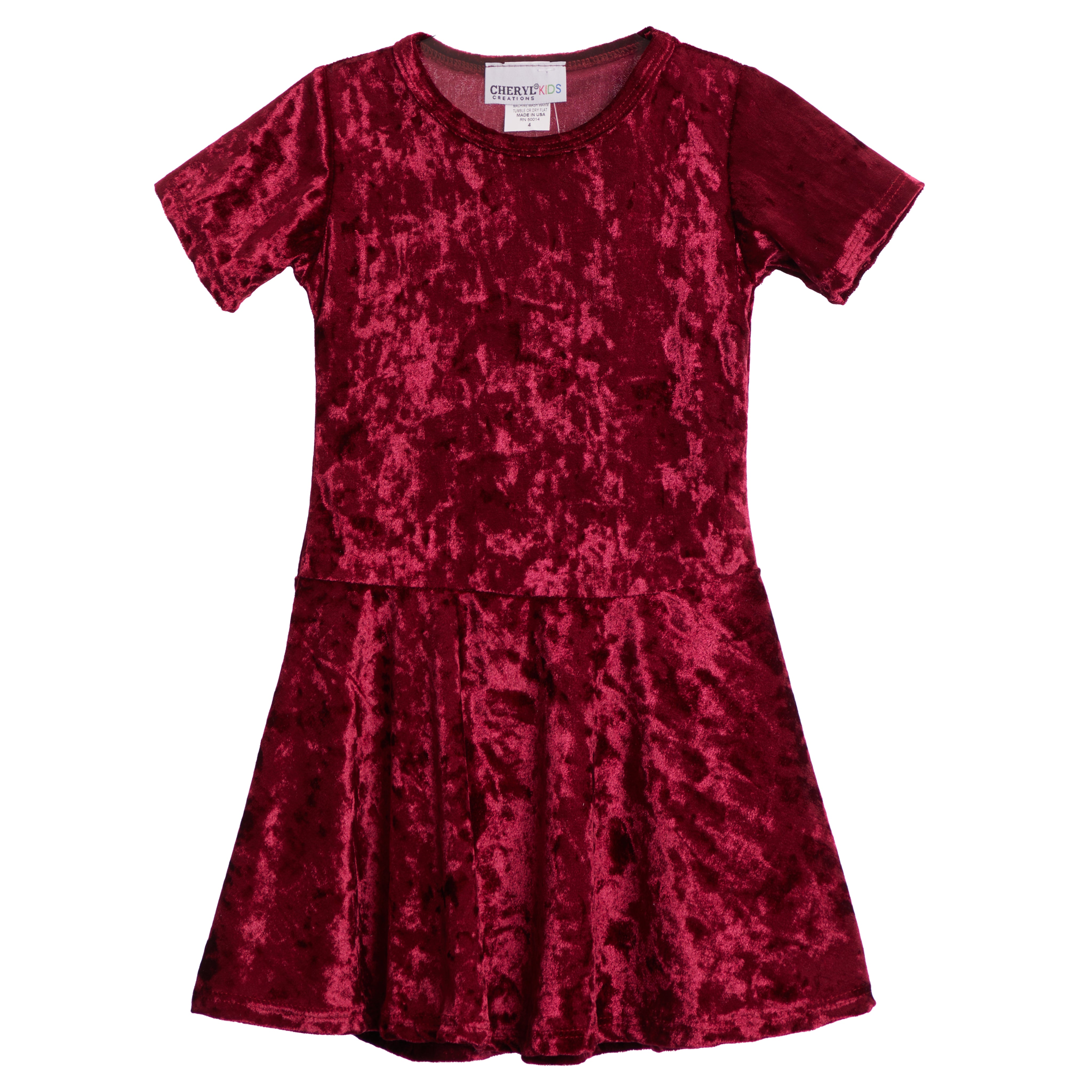 Crushed Velvet Dress - Denny's