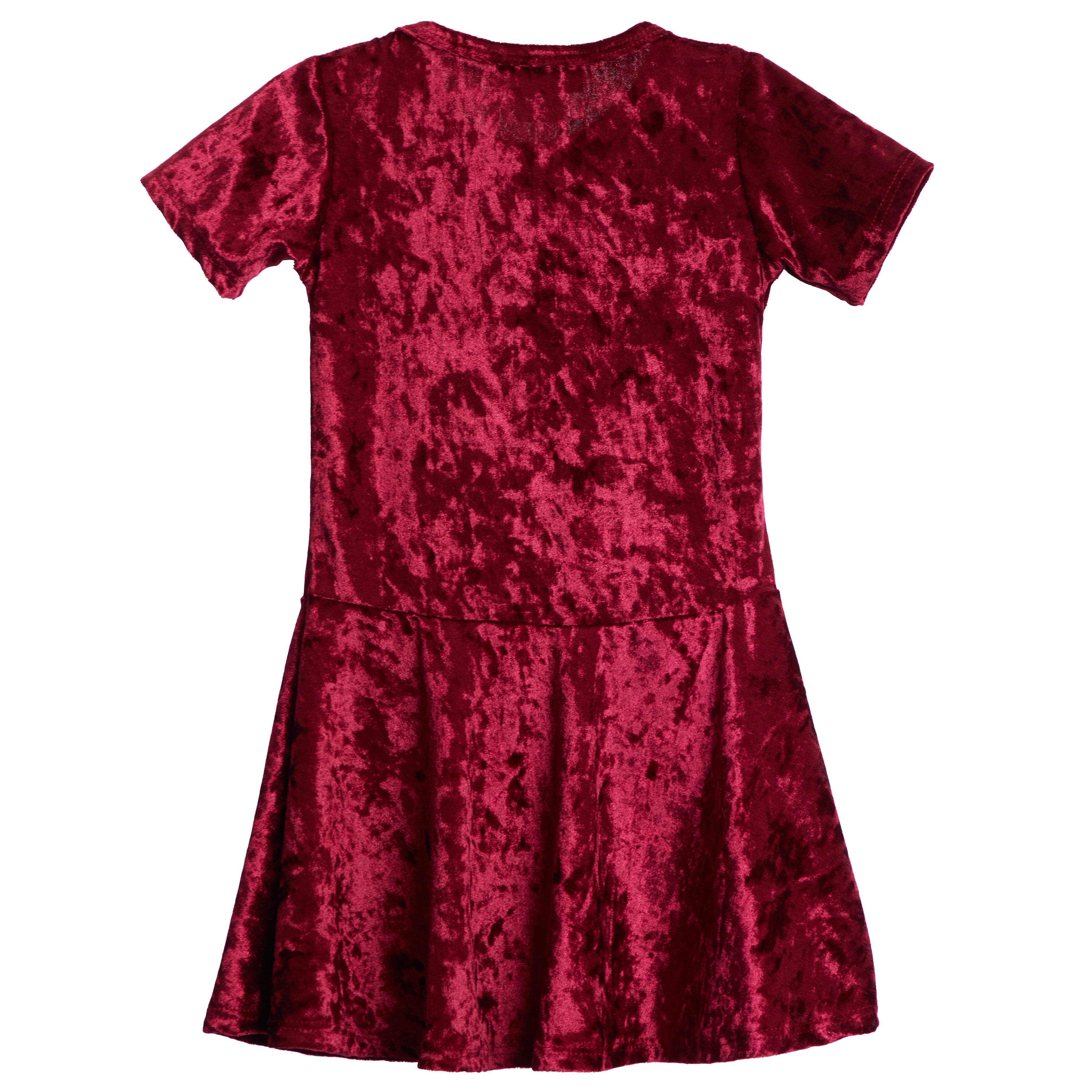 Crushed Velvet Dress - Denny's