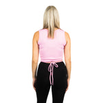 Ribbed Wraparound Tie Tank - Denny's