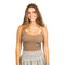 Ribbed Cropped Bungee Cord Cami - Denny's