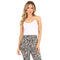 Ribbed Cropped Bungee Cord Cami - Denny's
