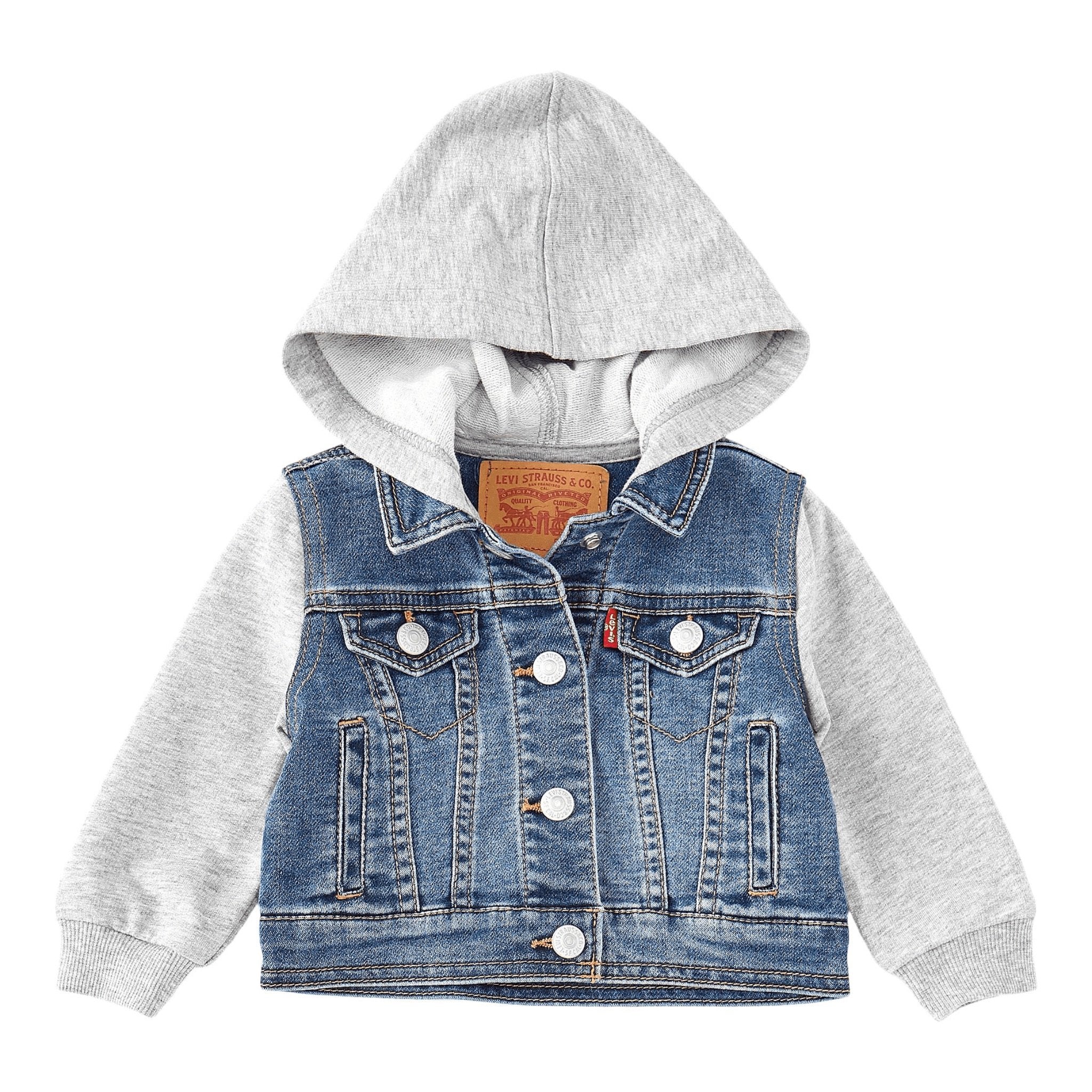 Hooded Denim Trucker Jacket - Denny's
